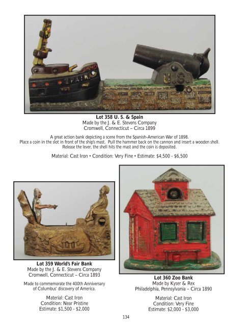 The Richard C. Stevens Collection May 22, 2010 - RSL Auction ...