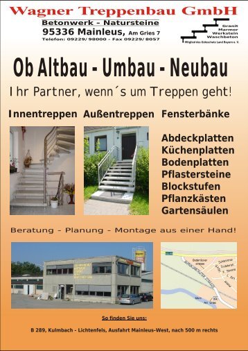Ob Altbau - Umbau - Neubau - Wagner Treppenbau