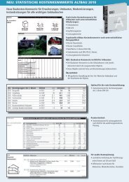 BKI Baukosten Statistik Altbau - Medien-Service