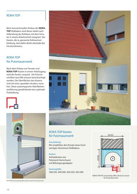 Rollladen-Aufsatzkasten, Systeme für Altbau • Neubau • Sanierung ...