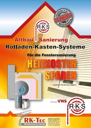 Altbau Sanierung - RK-TEC Rolladentechnik GmbH