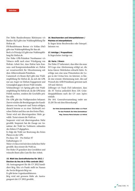 Ausgabe 3 2011 • Zentralfest zum 12. Mal in Sursee ... - Schw. StV