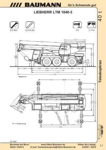 LIEBHERR LTM 1040-3