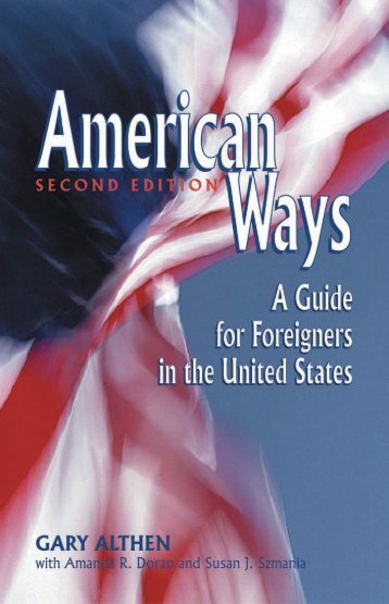 American Ways – A Guide for Foreigners in the