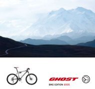 Manual de instrucciones - Ghost Bikes