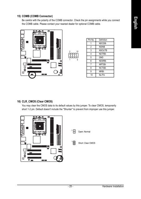 GA-K8VM800M / GA-K8VM800M-RH - visit site - Gigabyte