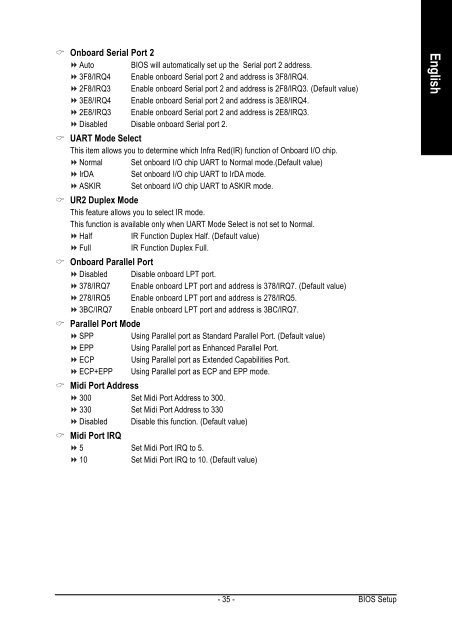 GA-K8VM800M / GA-K8VM800M-RH - visit site - Gigabyte