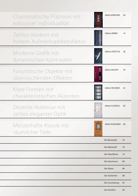 KOWA Holz Haustüren_2012 - Variotec