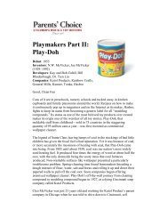 Playmakers Part II: Play-Doh