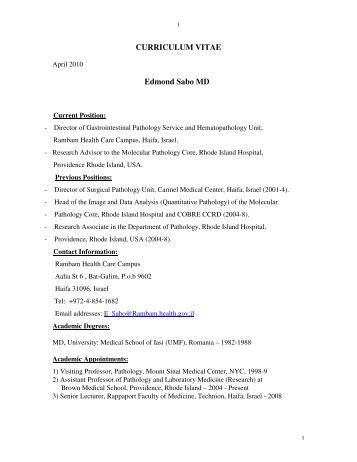 Resume mdphd
