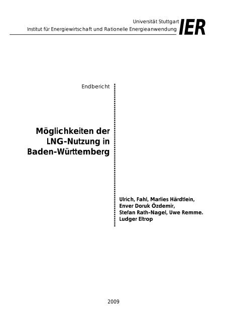 Möglichkeiten der LNG-Nutzung in Baden-Württemberg ...