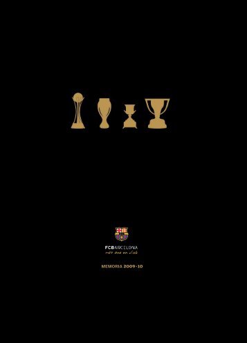 MEMORIA 2009 · 10 - FC Barcelona