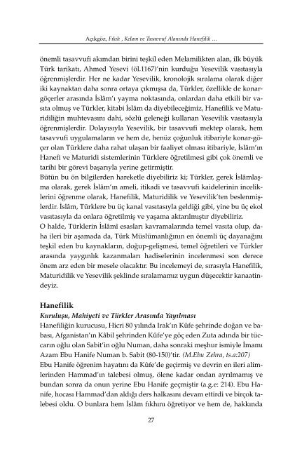 Türkiye'nin Orta Asya'daki Politikas›nda - Bilig - Ahmet Yesevi ...