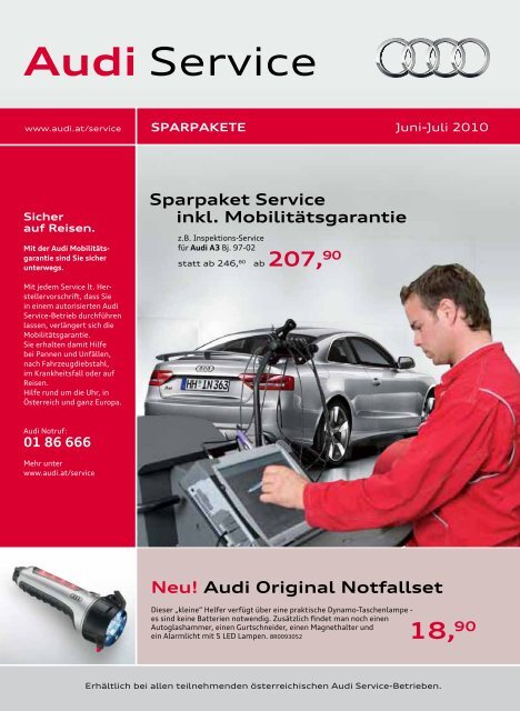Audi Original Notfallset