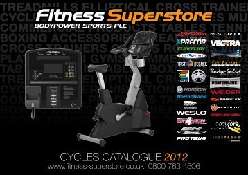 CYCLES CATALOGUE 2012 - Fitness Superstore