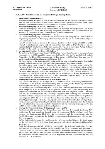 Arbeitsanweisung NOAH.pdf - DG Flugzeugbau