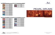 PEARL DRUMS - PEARL Brasil