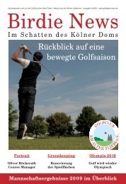 Mannschaftsergebnisse - Golfplatz Am Alten Fliess e.V.