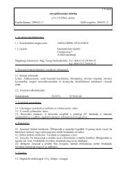 Güllemax MSDS magyar - Agro Multisector Kft.