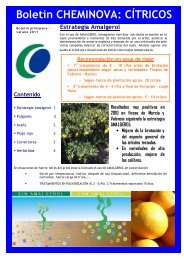 Boletín cítricos CHEMINOVA 2011.pdf - Inicio