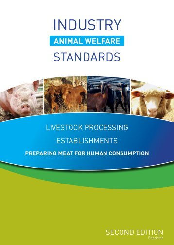 Animal Welfare Standards - Australian Meat Industry Council