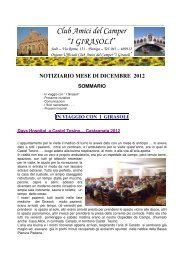 Giornalino Dicembre 2012 - Amici Del Camper - I Girasoli - Pianiga ...
