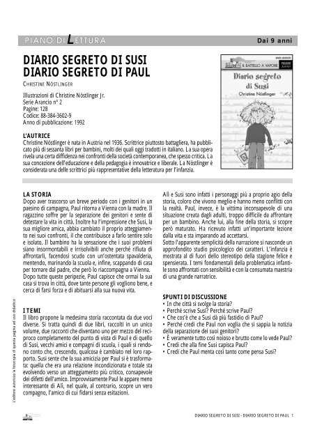 diario segreto di susi diario segreto di paul