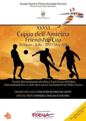 Coppa dell'Amicizia - Gruppo Sportivo Polizia Municipale Riccione