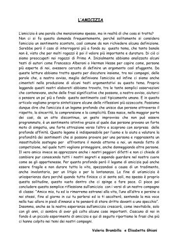 L'AMICIZIA