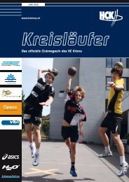 Der «Kreisläufer - HC Kriens-Luzern