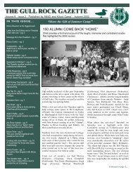 THE GULL ROCK GAZETTE - Kilcoo Camp