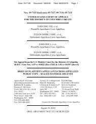 Plaintiffs' Brief in Doe v. ExxonMobil Corp. - EarthRights International