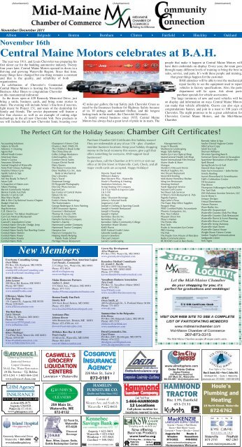 Central Maine Motors >> November 16th Central Maine Motors Celebrates At Bah Central Maine Motors >> November 16th Central Maine Motors Celebrates At Bah