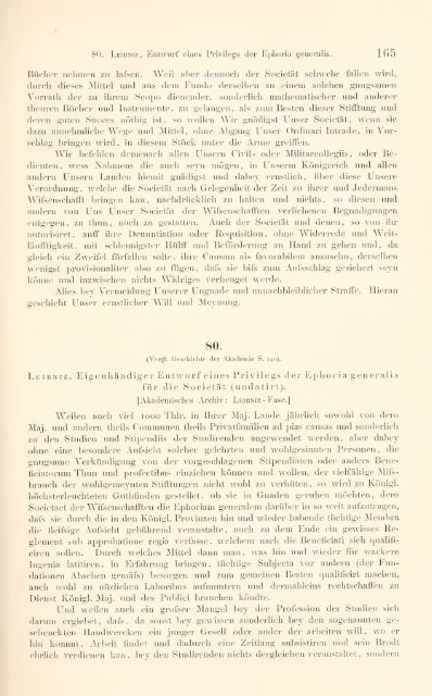 Geschichte der Königlich Preussischen ... - Warburg Institute