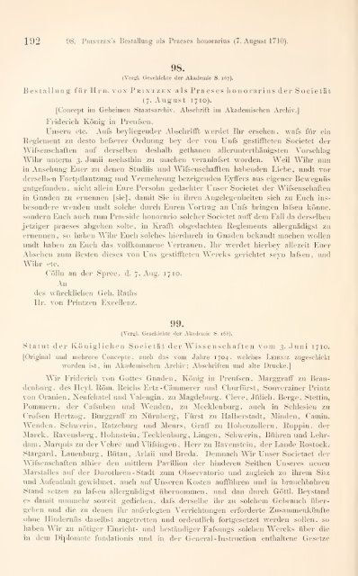 Geschichte der Königlich Preussischen ... - Warburg Institute