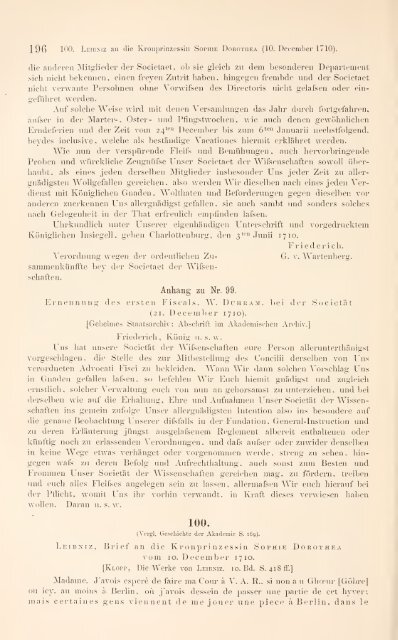 Geschichte der Königlich Preussischen ... - Warburg Institute