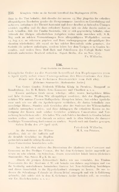 Geschichte der Königlich Preussischen ... - Warburg Institute