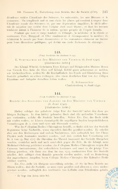 Geschichte der Königlich Preussischen ... - Warburg Institute