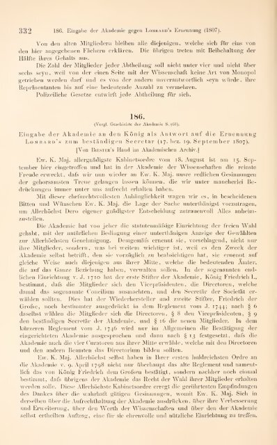 Geschichte der Königlich Preussischen ... - Warburg Institute