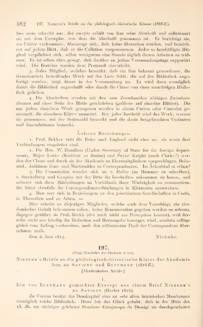 Geschichte der Königlich Preussischen ... - Warburg Institute