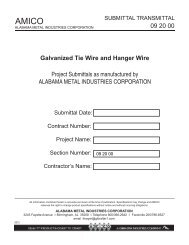 Galvanized Tie Wire and Hanger Wire - AMICO Building Products