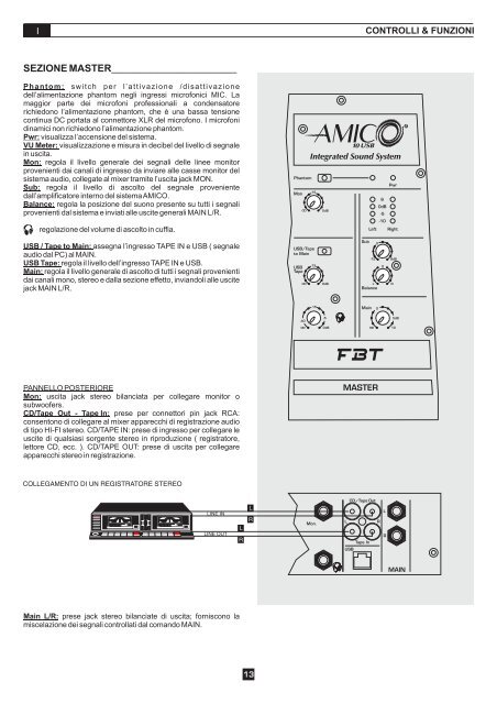 AMICO 10 USB OWNERS.cdr - FBT