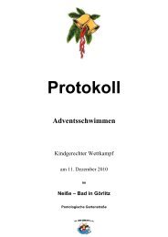 Protokoll Adventsschwimmen - auf dresdner-delphine.de