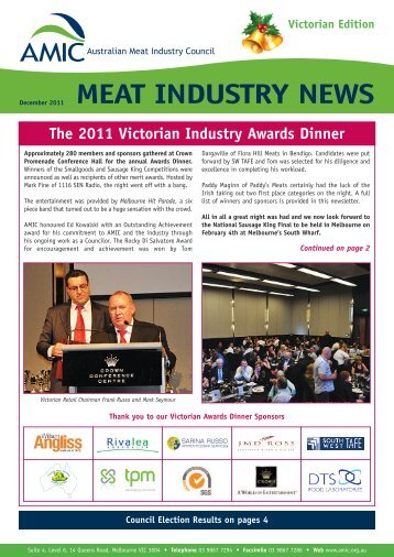 Victorian Export Meatworks (Beef) - Australian Meat Industry Council