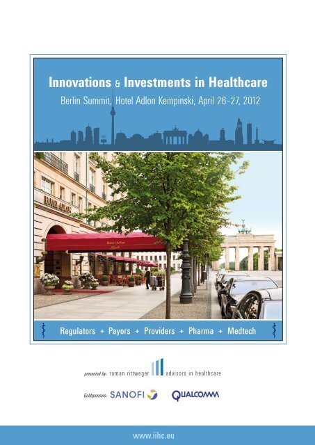 Innovations & Investments in Healthcare - Amiando