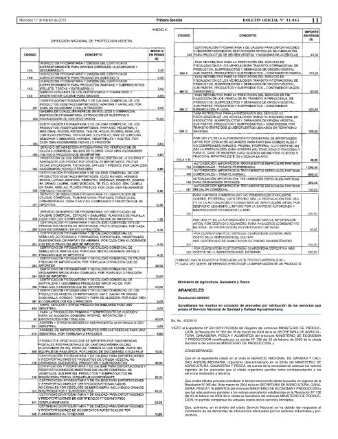 BOLETIN OFICIAL - Honorable Cámara de Diputados de la Nación