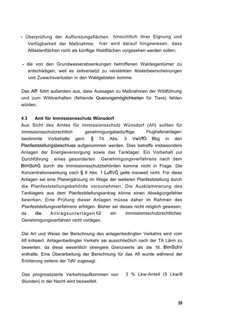 Stellungnahme zum Ergebnis des Anhörungsverfahrens - BVBB eV