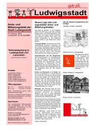 und Mitteilungsblatt der Stadt Ludwigsstadt