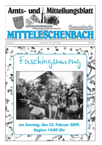 Amts- und Mitteilungsblatt Gemeinde Mitteleschenbach