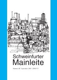 Mainleite - Historischer Verein Schweinfurt